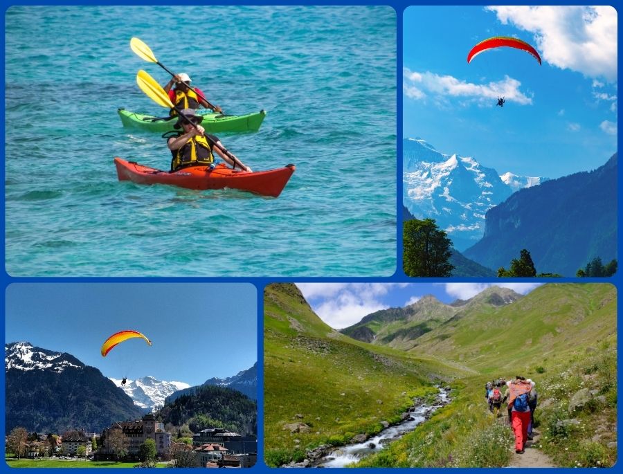 Các hoạt động hấp dẫn và thú vị tại Interlaken