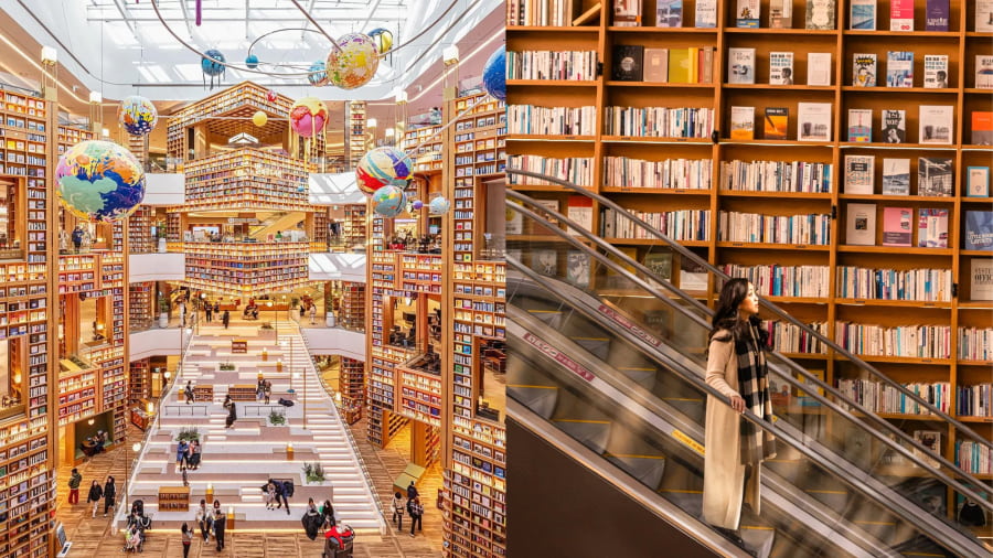 Thư viện Starfield - Biểu tượng hiện đại của Seoul