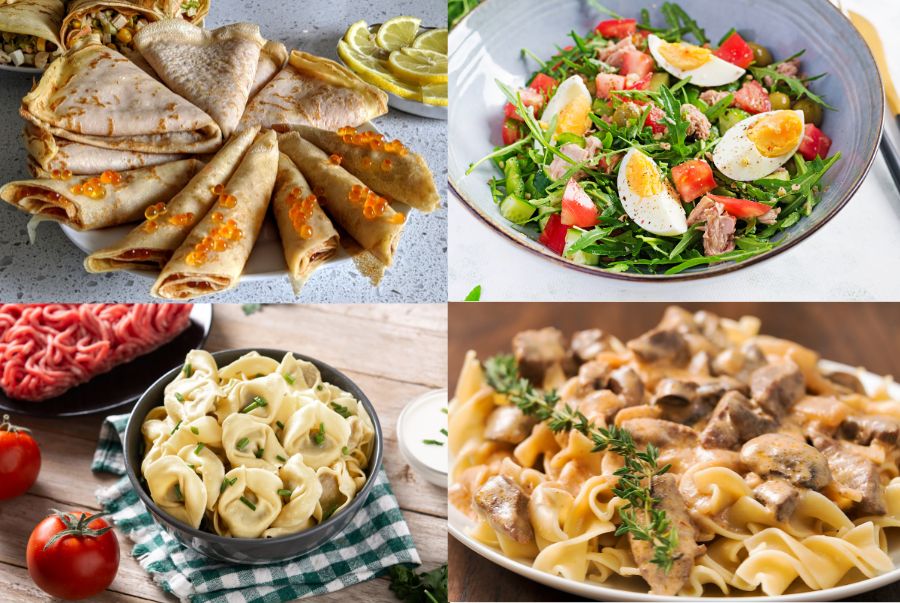 Ẩm thực St. Petersburg mang đậm nét văn hóa ẩm thực Nga và Châu Âu