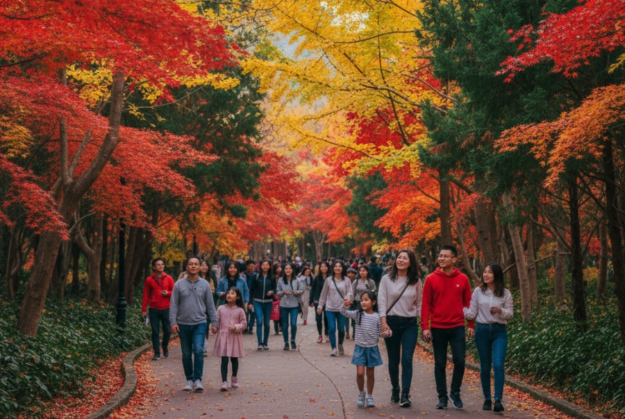 Công viên Tai Lam nổi tiếng với nhiều cung đường mòn tuyệt đẹp