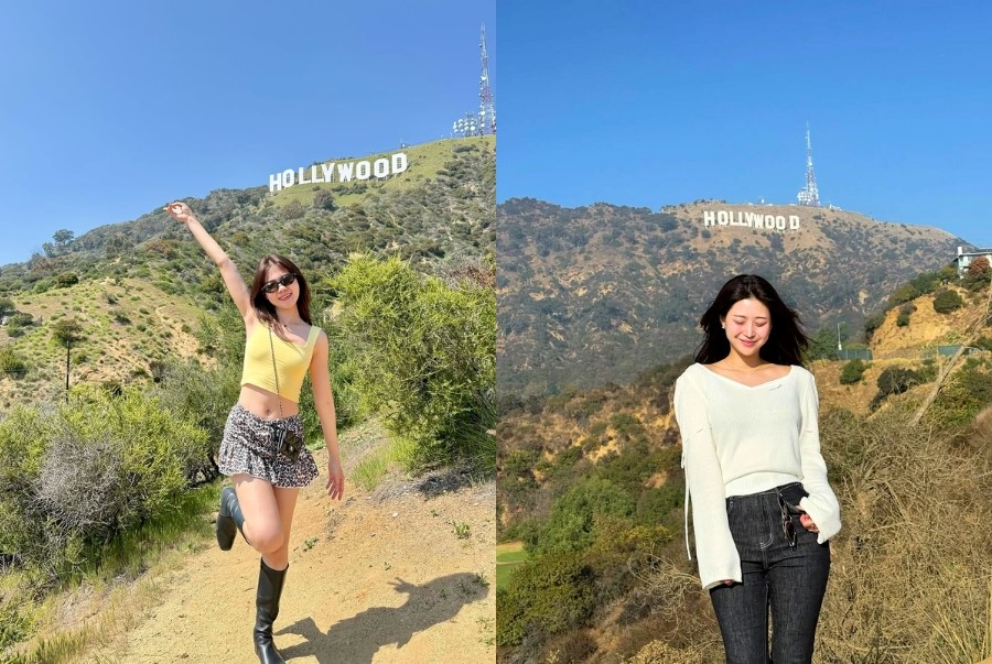 Hollywood Sign là địa điểm check in nổi tiếng trong hành trình du lịch Mỹ