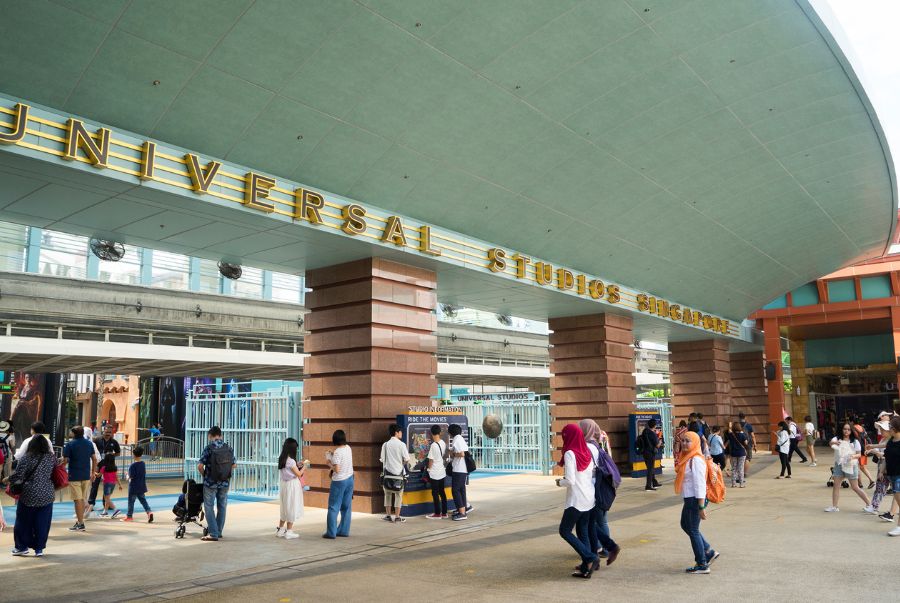 Universal Studios là địa điểm thân quen và nổi tiếng đối với khách du lịch Mỹ