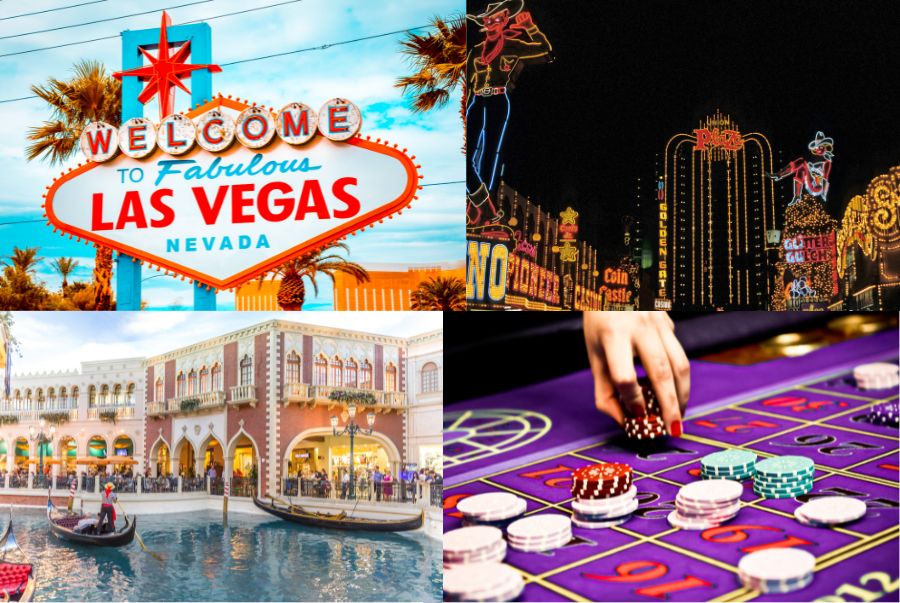 Las Vegas được mệnh danh là thành phố giải trí không ngủ nổi tiếng hàng đầu tại nước Mỹ