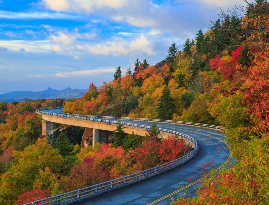 Những cung đường tuyệt đẹp tại Blue Ridge