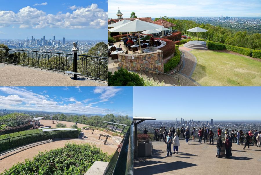 Mount Coot-tha Lookout là điểm ngắm toàn cảnh Brisbane nổi tiếng nhất