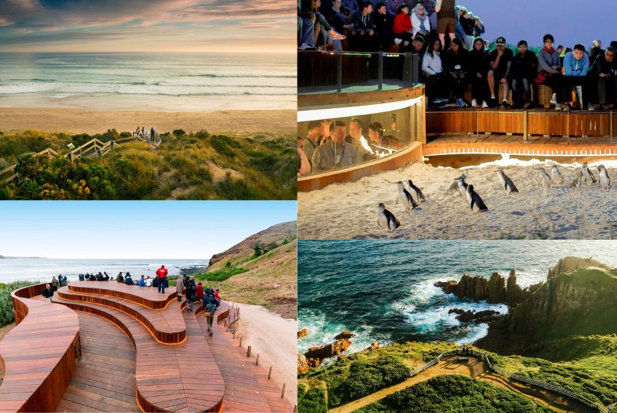 Phillip Island là một hòn đảo nằm ở phía nam bang Victoria với điểm nổi bật là các chú chim cánh cụt nhỏ