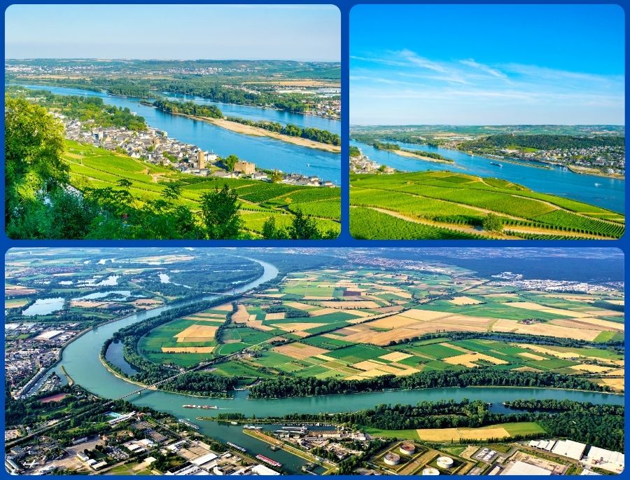 Thung lũng sông Rhine là một trong những thắng cảnh tự nhiên quyến rũ bậc nhất Châu Âu