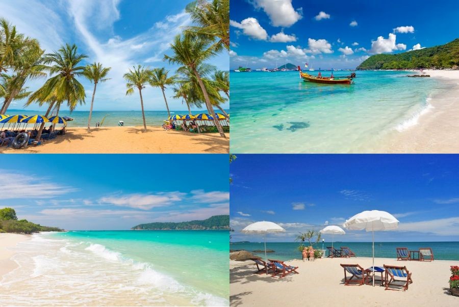 Pattaya nổi tiếng với nhiều bãi biển và đảo đẹp