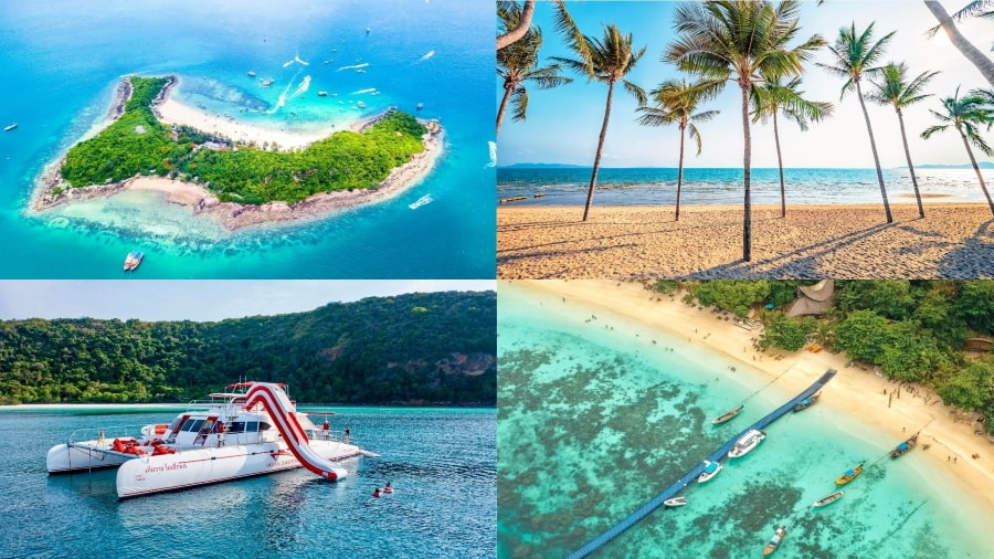 Đảo San Hô Koh Larn là điểm đến lý tưởng để thoát khỏi sự ồn ào của thành phố và tận hưởng vẻ đẹp của thiên nhiên