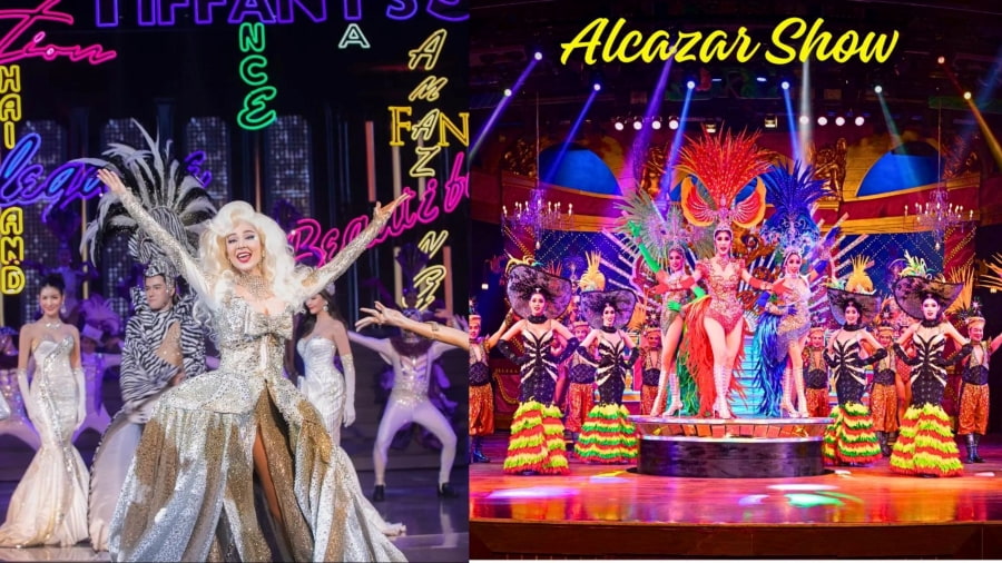Tiffany's Show và Alcazar Show thu hút hàng triệu du khách mỗi năm bởi sự lộng lẫy và chuyên nghiệp