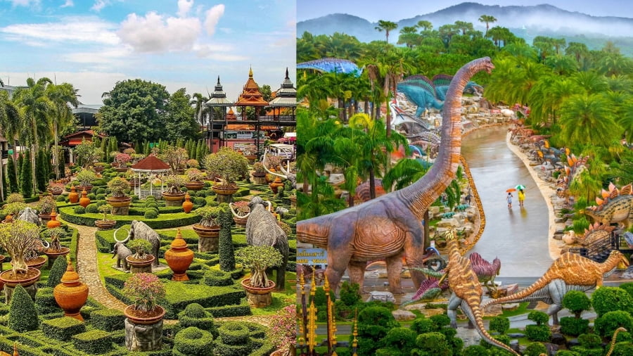 Vườn Nhiệt đới Nong Nooch là một công viên giải trí và khu vườn bách thảo rộng lớn tại Pattaya