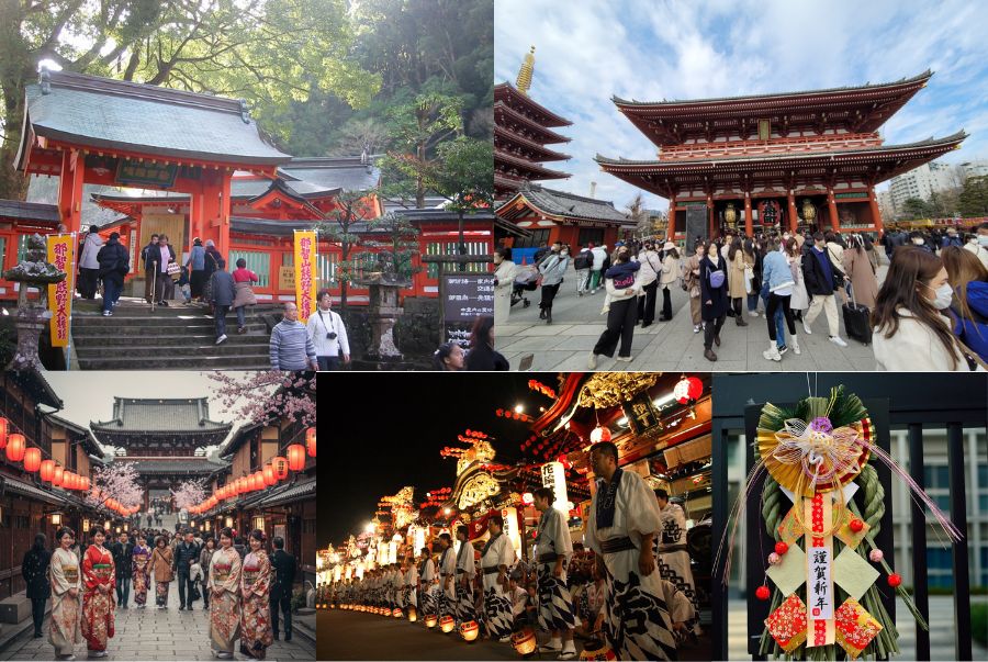 Một số các hoạt động hấp dẫn tại Nhật Bản vào dịp tết
