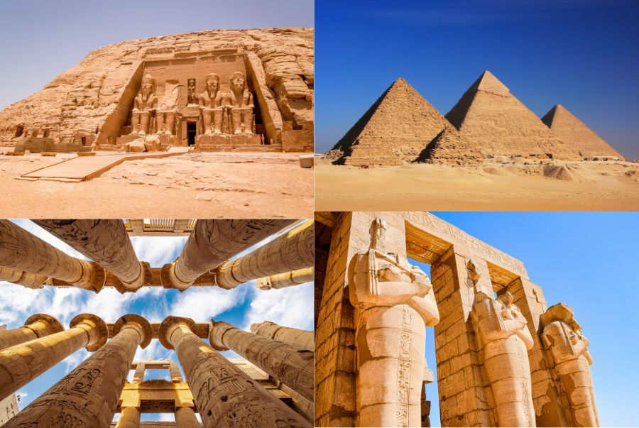 Ai Cập dịp tết hiện lên như một cuốn sử thi sống động​