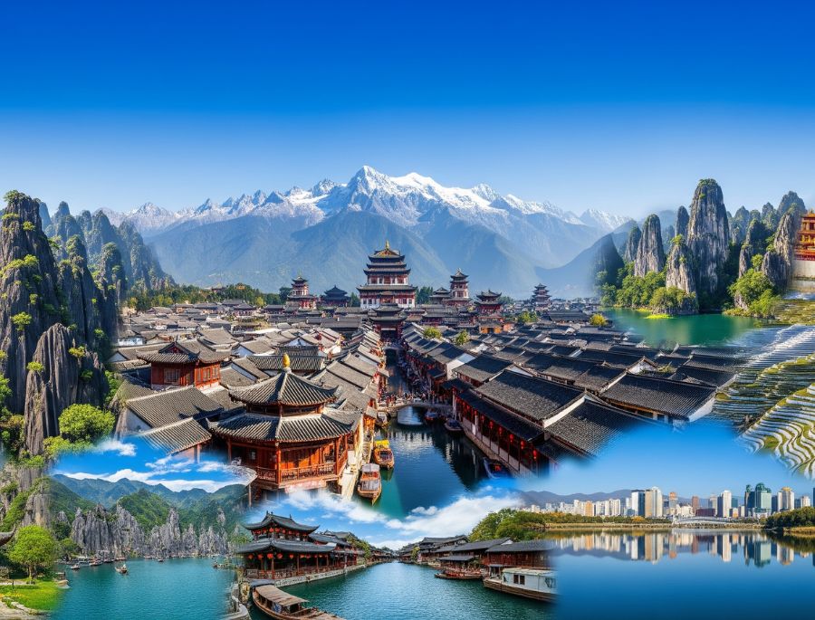 Vân Nam là một vùng đất cao nguyên huyền thoại với những cảnh quan thiên nhiên tuyệt đẹp