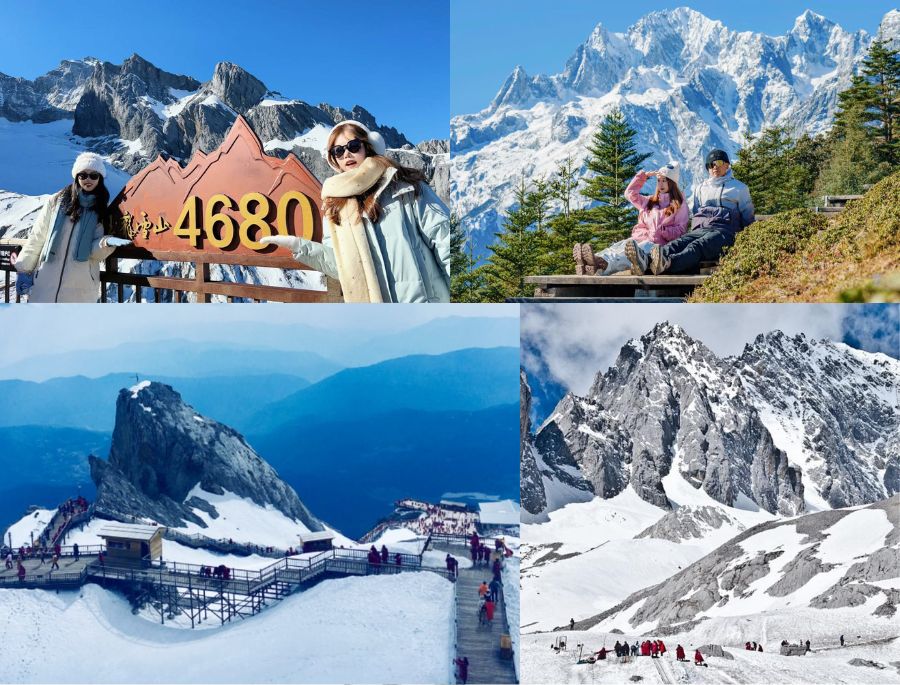 Núi tuyết Ngọc Long là một trong những kỳ quan thiên nhiên ấn tượng nhất Vân Nam