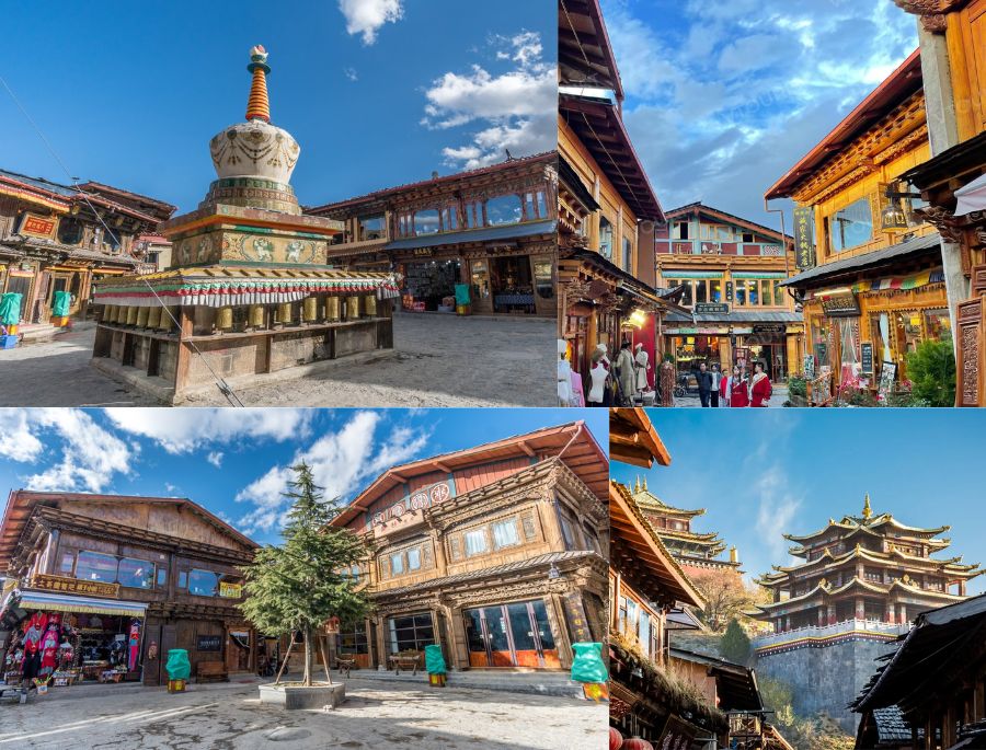 Một số các địa điểm du lịch nổi tiếng tại Shangri-La thu hút du khách tới tham quan