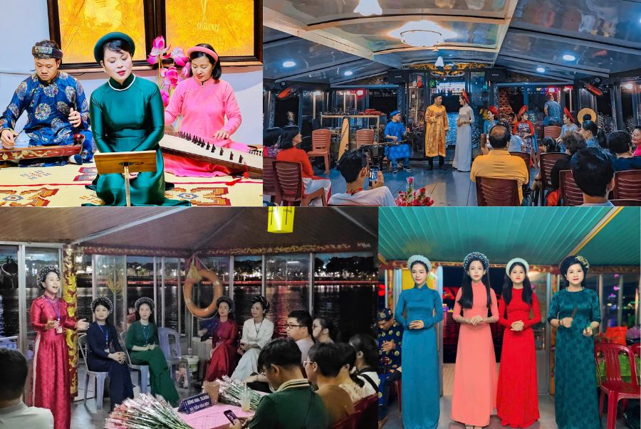 Ca Huế trên sông Hương - Một hoạt động hấp dẫn dành riêng cho khách đi thuyền rồng