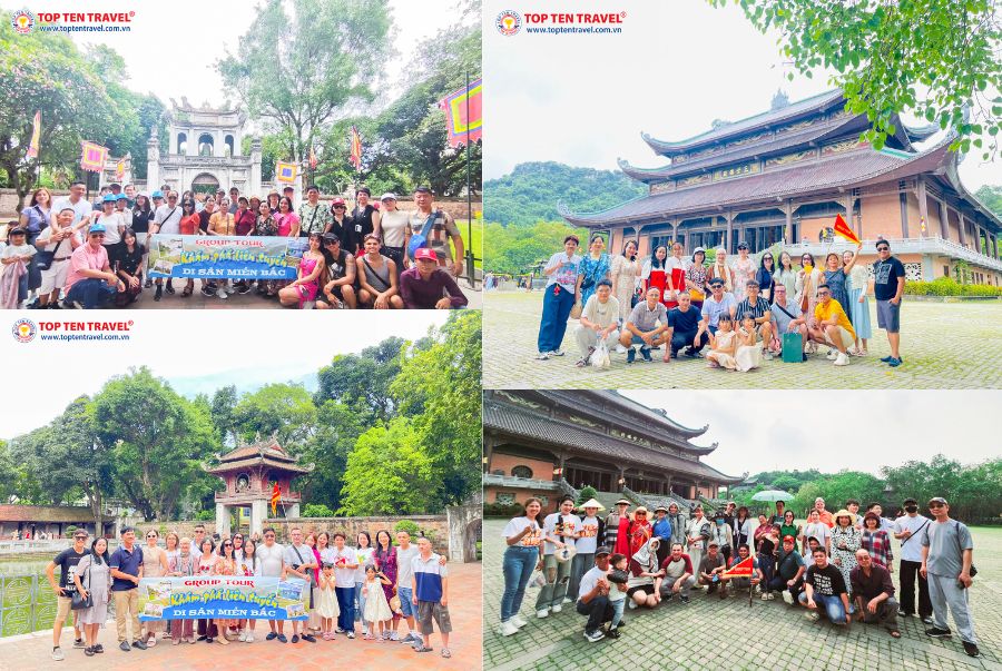 Các đoàn khách du lịch tới tham quan Hà Nội vào dịp lễ 2/9