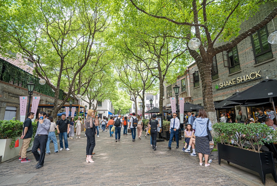 Xintiandi là khu phức hợp mua sắm, ẩm thực và giải trí nổi tiếng