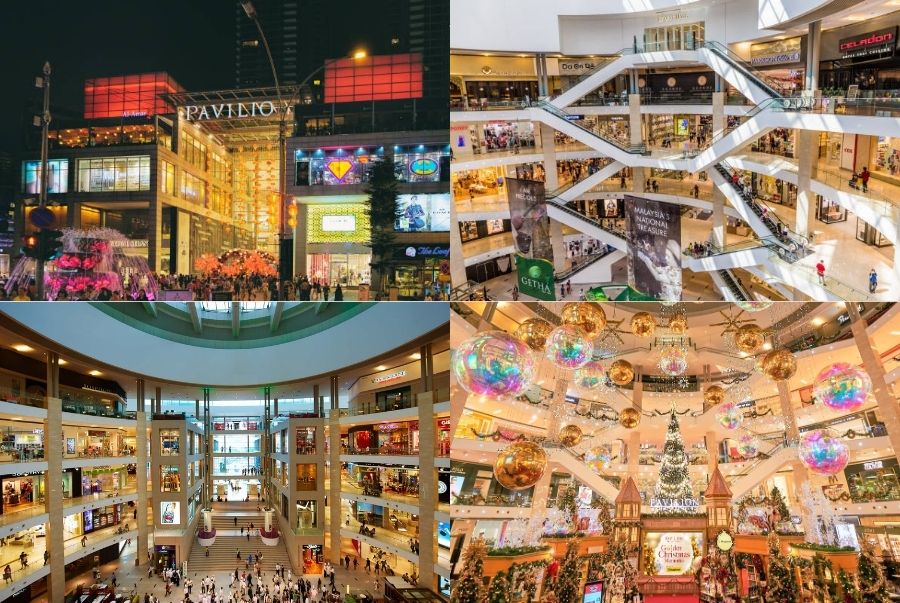 Pavilion Kuala Lumpur là điểm hẹn quen thuộc của các tín đồ mua sắm