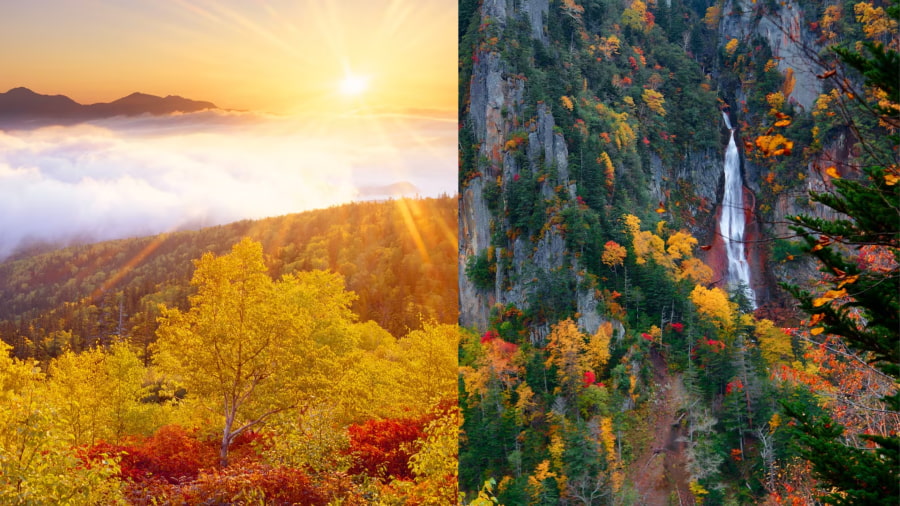 Vườn Quốc gia Daisetsuzan - Nơi lá đỏ ghé thăm đầu tiên