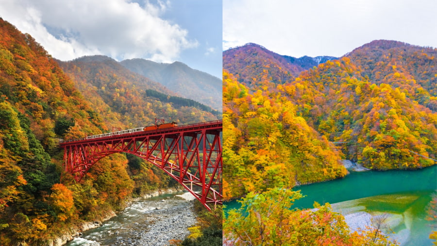 Thung lũng Kurobe - Con đường lá đỏ huyền thoại