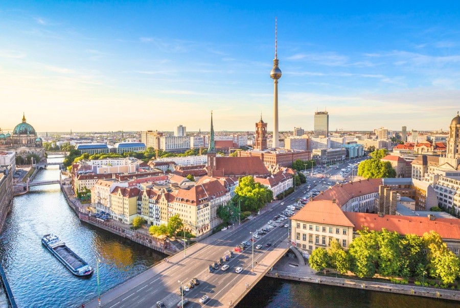 Toàn cảnh thành phố Berlin mang đến cho du khách cảm giác yên bình