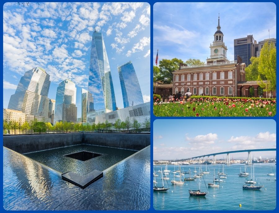 Mùa hè tại Mỹ là thời điểm tuyệt vời để du lịch và khám phá