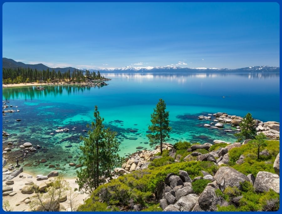 Hồ Tahoe là điểm đến lý tưởng để tận hưởng mùa hè mát mẻ bên làn nước trong xanh