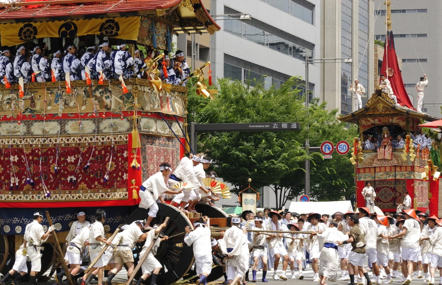 Gion Matsuri là một trong ba lễ hội lớn nhất Nhật Bản