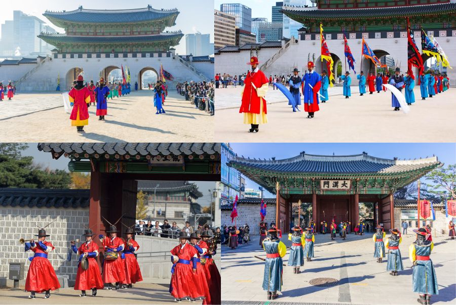 Nghi thức đổi gác truyền thống vô cùng hấp dẫn tại Cung điện Gyeongbokgung