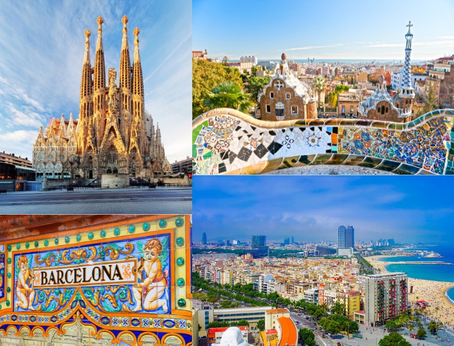 Thành phố Barcelona nhiều màu sắc và tràn đầy năng lượng mỗi khi mùa hè ghé qua