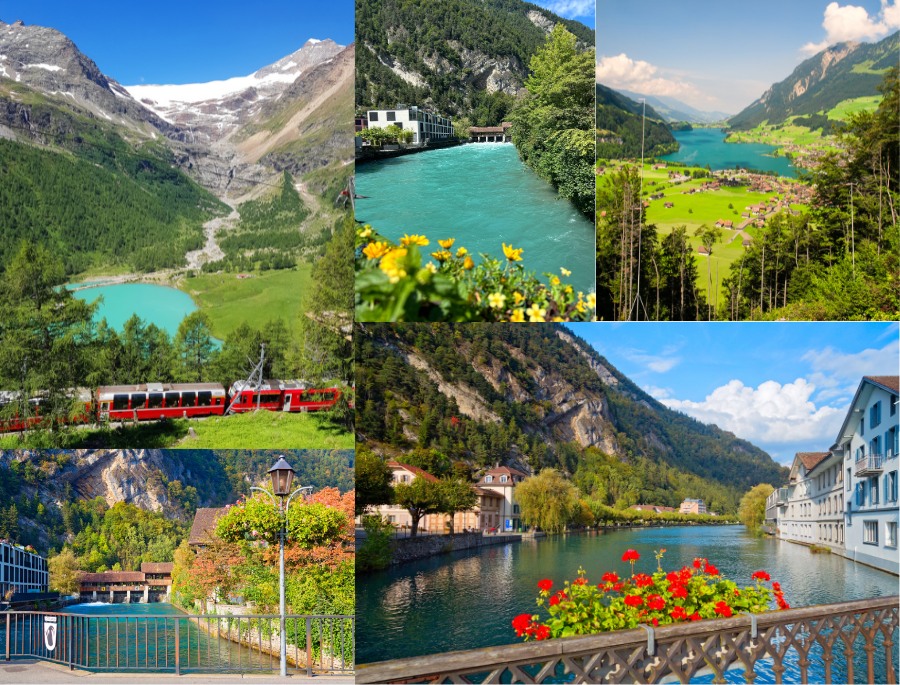 Interlaken là địa điểm lý tưởng crong các chuyến du lịch Châu Âu mùa hè dành riêng cho những người yêu thiên nhiên và thể thao mạo hiểm