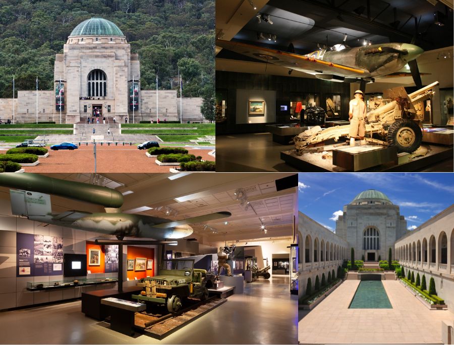 Khung cảnh trang nghiêm bên trong bảo tàng