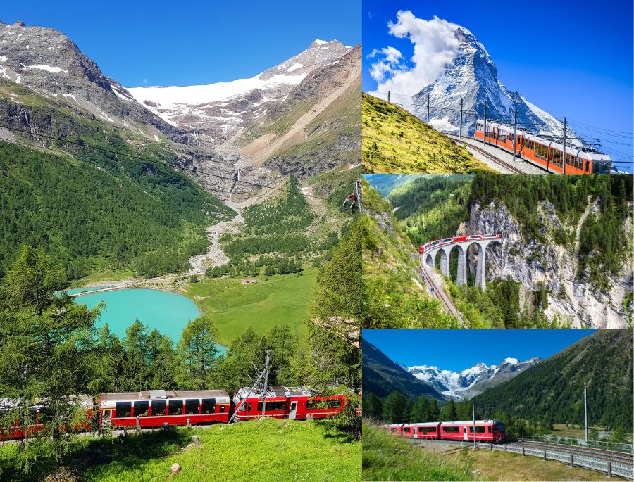  Glacier Express được mệnh danh là "Chuyến tàu tốc hành chậm nhất thế giới"