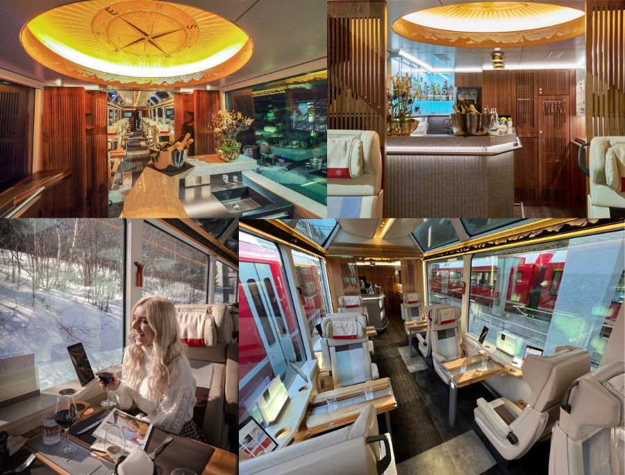 Khu vực sang trọng dành cho hạng vé Excellence Class