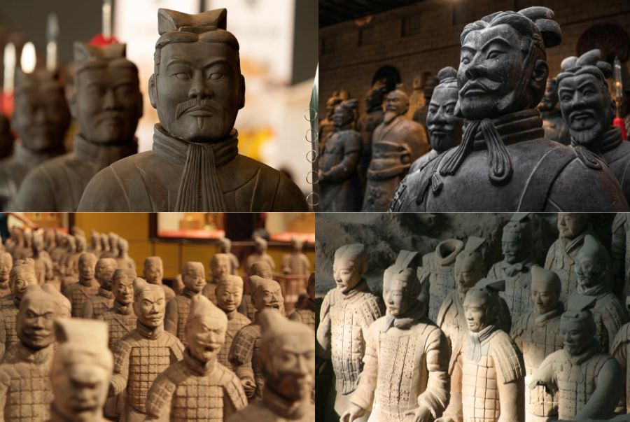 Mỗi một chi tiết trên bức tượng đều được khắc họa một cách rõ nét