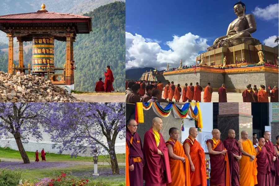 Văn hóa tâm linh nổi bật nhất tại Bhutan là Phật giáo Kim Cương Thừa