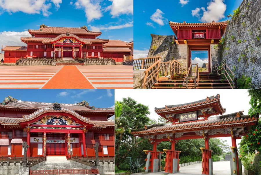Lâu đài Shurijo là biểu tượng lịch sử của vương quốc Ryukyu nổi tiếng