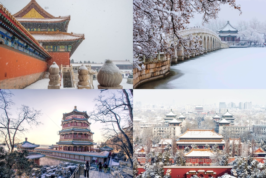 Mùa đông Bắc Kinh khá lạnh với nền nhiệt thường xuyên xuống dưới 0 độ