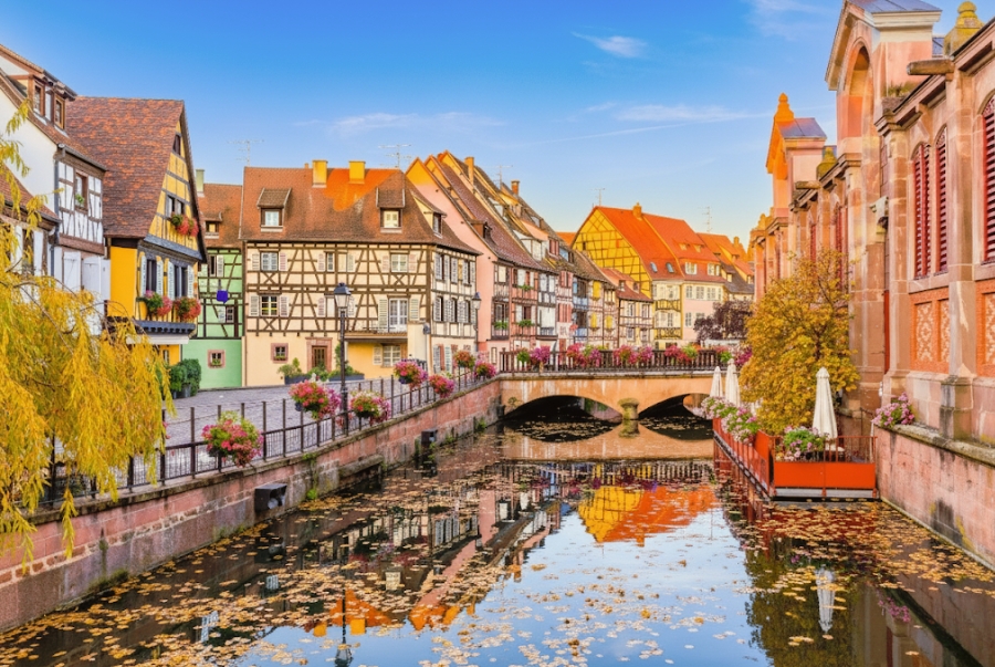 Khung cảnh Colmar vào mùa thu càng trở nên quyến rũ hơn bao giờ hết
