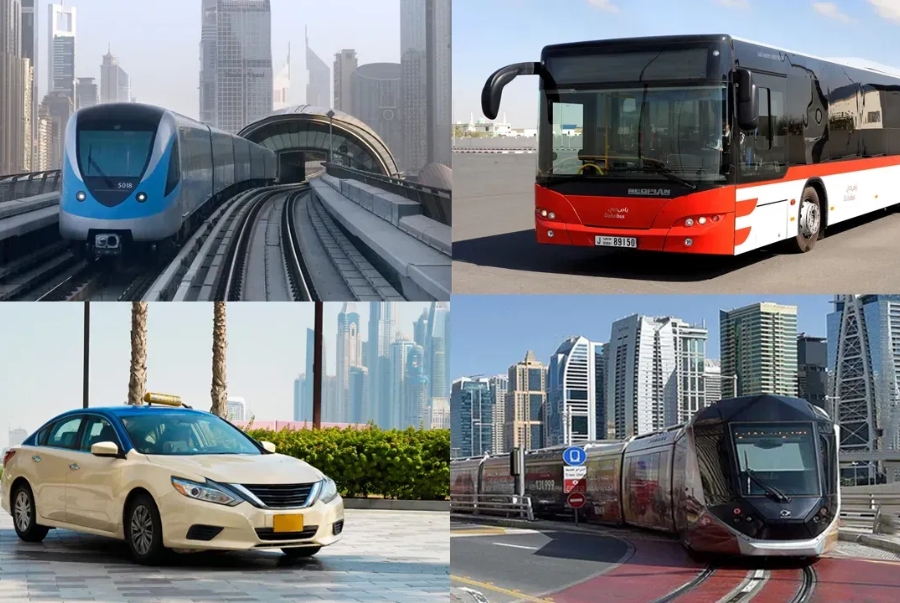 Hệ thống giao thông Dubai vô cùng hiện đại rất thuận tiện cho du khách