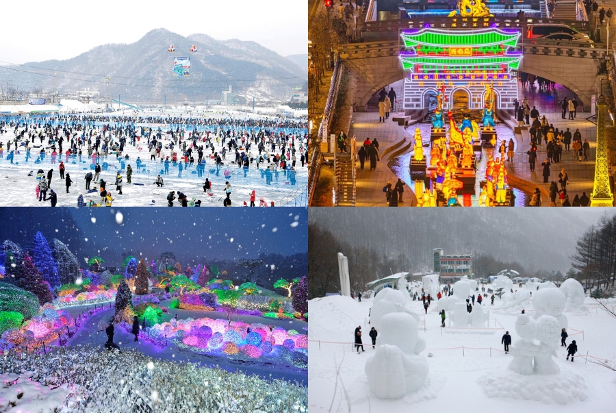 Một số lễ hội sôi động của Hàn Quốc vào mùa đông