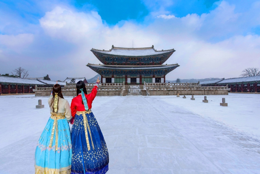 Cung điện Gyeongbokgung là biểu tượng văn hoá của triều đại Joseon