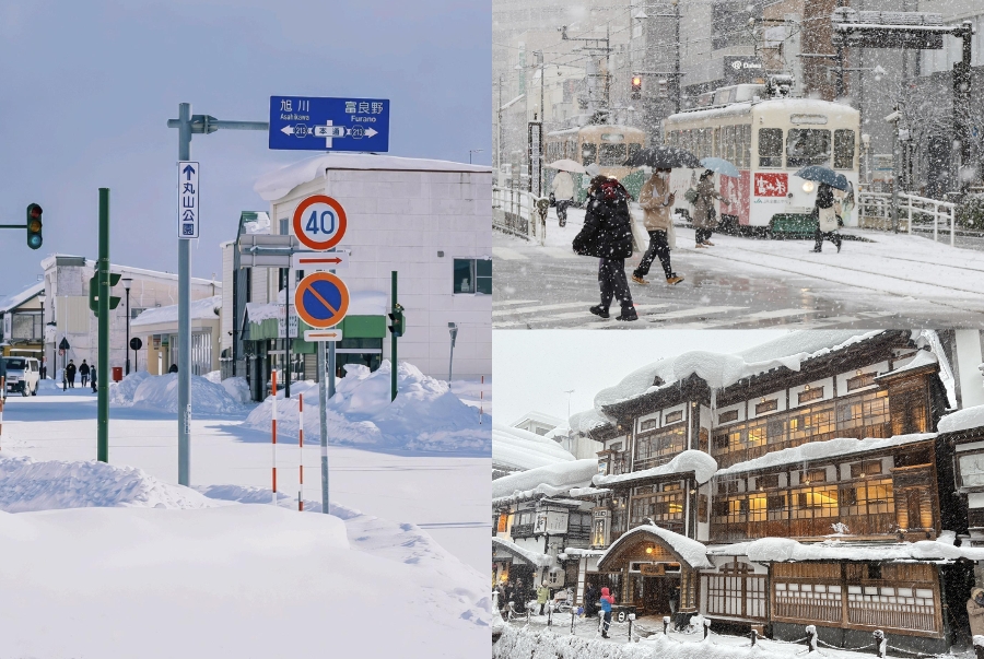 Mùa đông tại Nhật Bản diễn ra từ tháng 12 đến hết tháng 2 năm sau