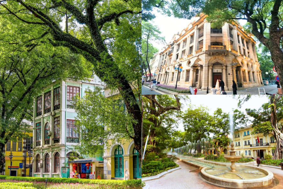 Sa Diện là khu vực mang đậm dấu ấn kiến trúc châu Âu