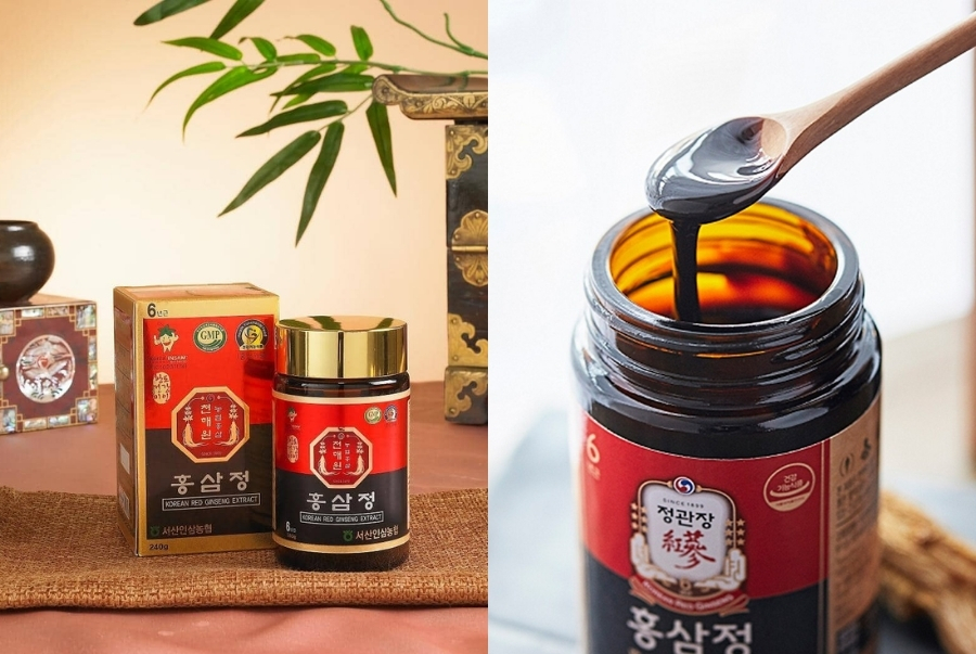 Các sản phẩm từ nhân sâm của Hàn Quốc