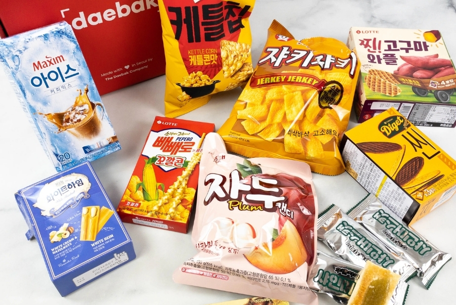 Những món đồ ăn vặt Hàn Quốc được rất nhiều du khách lựa chọn mua về