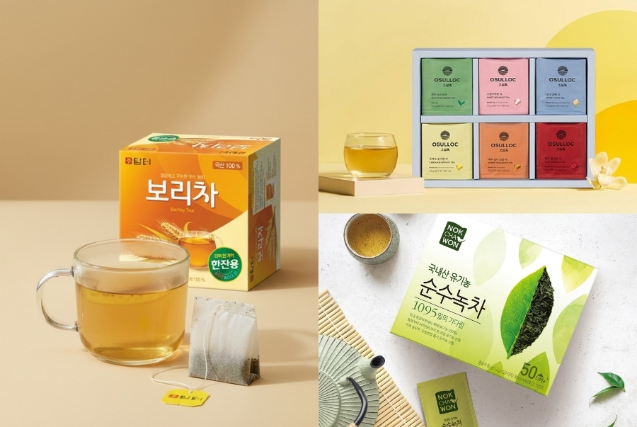 Một số loại trà có thể mua làm quà sau chuyến du lịch Seoul