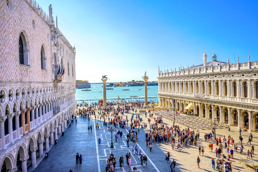 Quảng trường San Marco từng là nơi diễn ra các nghi lễ và sự kiện trọng đại